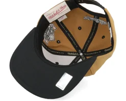 Hatstore Exclusive x Vancouver Canucks Heritage Brown/Black Snapback - Mitchell & Ness