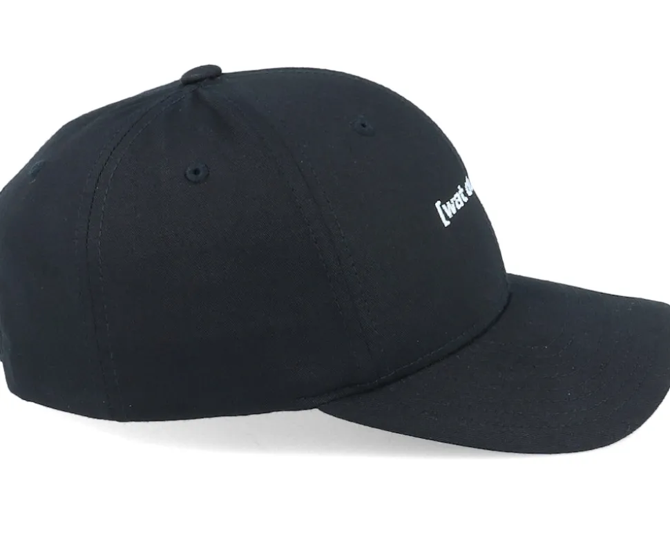 Hatstore x Kevin Bang - Wat Duh Fak Curved Black Adjustable