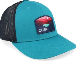 Hauler Low One Teal Trucker - Coal