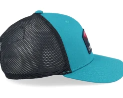 Hauler Low One Teal Trucker - Coal