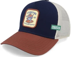 Headwear Supply Navy/Wood Trucker - Coastal