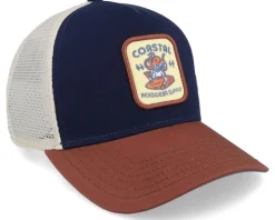 Headwear Supply Navy/Wood Trucker - Coastal