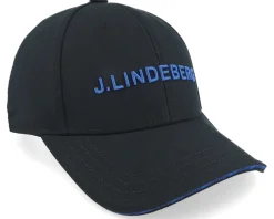 Hennric Cap Black Adjustable - J.Lindeberg