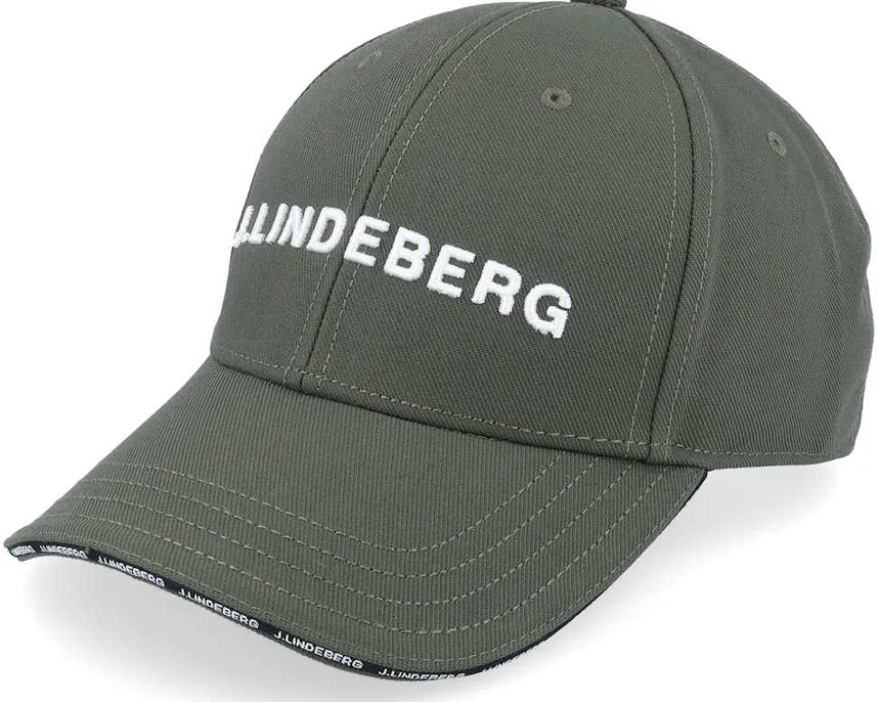 Hennric Cap Forest Green Adjustable - J.Lindeberg