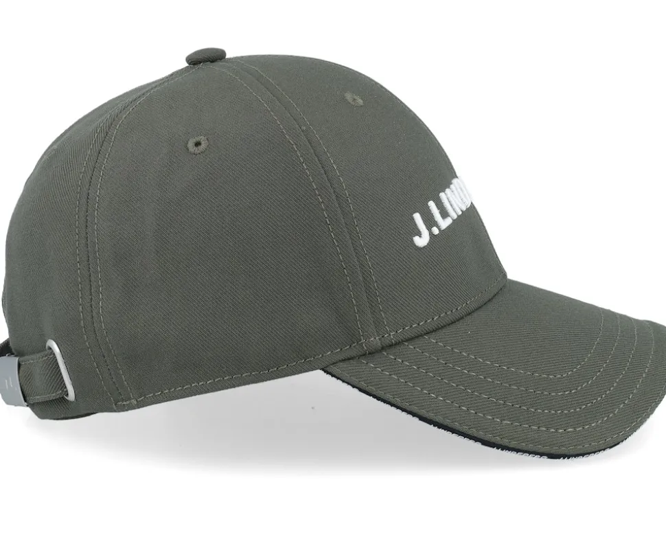 Hennric Cap Forest Green Adjustable - J.Lindeberg