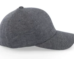 Heringbone Melange Dark Heather Grey Flexfit - Flexfit
