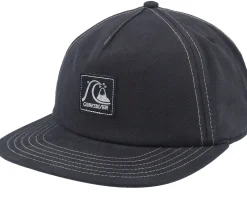 Heritage Cap Black Strapback - Quiksilver
