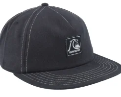 Heritage Cap Black Strapback - Quiksilver