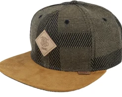 Hermecheck Olive Snapback - Djinns