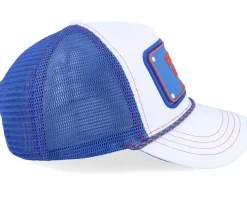 Hey Good Lookin' White/Blue Rope A-Frame Trucker - John Hatter & Co