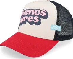 Hft Buenos Aires Black/Creme/Red Trucker - Coastal