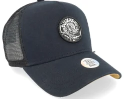 Hft Cap DNC Croco Black Trucker - Djinns