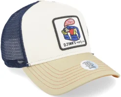Hft Cap Dnc New Cream/Khaki Trucker - Djinns