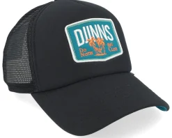 Hft Cap Dnc Paddy Pad Black A-Frame Trucker - Djinns
