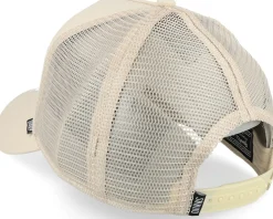 Hft Cap Fine Herringsbone Light Beige Trucker - Djinns