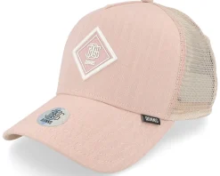 Hft Cap Fine Herringsbone Rose Trucker - Djinns