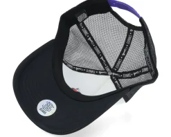 Hft Cap Food Vino Black/White Trucker - Djinns