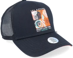 Hft Cap Ioi Modern Classics Black Trucker - Djinns