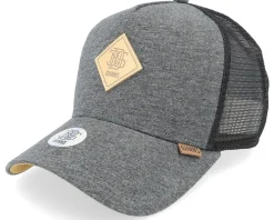 Hft Cap Jersey Patch Charcoal Heather/Black Trucker - Djinns