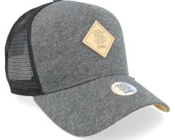 Hft Cap Jersey Patch Charcoal Heather/Black Trucker - Djinns