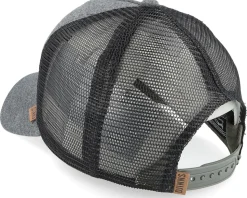 Hft Cap Jersey Patch Charcoal Heather/Black Trucker - Djinns