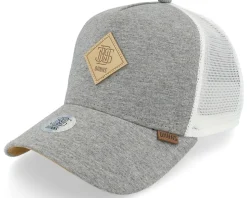 Hft Cap Jersey Patch Grey Heather/White Trucker - Djinns