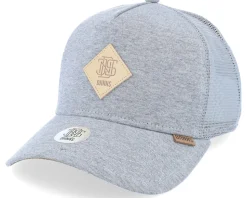 Hft Cap Jersey Patch Heather Grey Trucker - Djinns