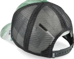 Hft Cap Jerseybatique Green/White Trucker - Djinns