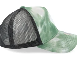 Hft Cap Jerseybatique Green/White Trucker - Djinns