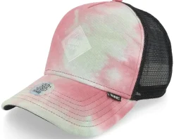Hft Cap Jerseybatique Rose/Blue Trucker - Djinns