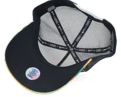 Hft Cap Just Wild Berry/Green/Orange A-Frame Trucker - Djinns