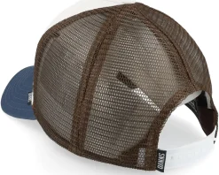 Hft Cap Lazy Mermaid White/Navy/Brown Trucker - Djinns