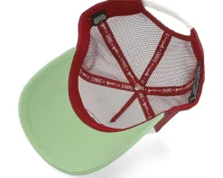 Hft Cap Lazy Mermaid White/Wine/Olive Trucker - Djinns