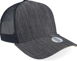 Hft Cap Linen 2014 Black Trucker - Djinns