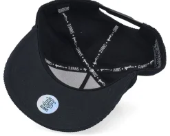 Hft Cap Sunday Coffee Corduroy Black A-Frame Adjustable - Djinns