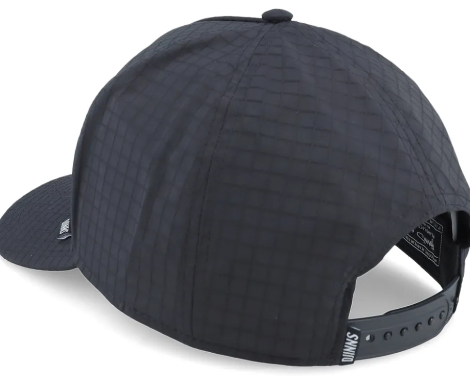 Hft Cap Sunday Coffee Ripstop Black A-Frame Adjustable - Djinns