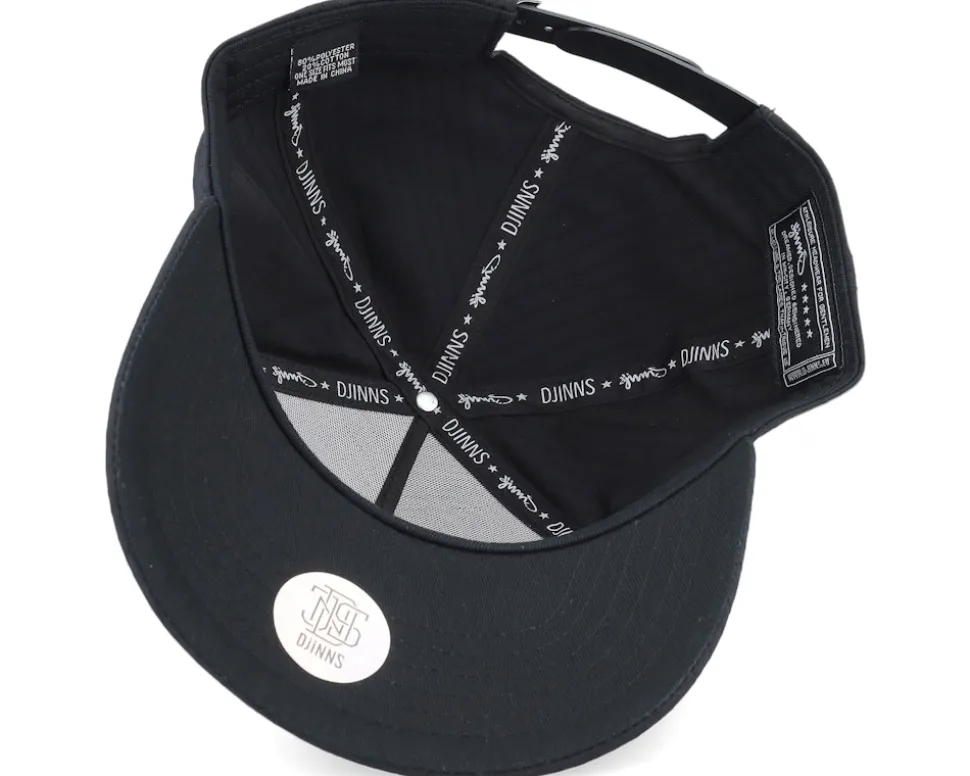 Hft Cap Sunday Coffee Ripstop Black A-Frame Adjustable - Djinns