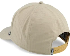 Hft Cap Sunday Coffee Ripstop Khaki A-Frame Adjustable - Djinns