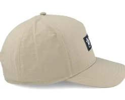 Hft Cap Sunday Coffee Ripstop Khaki A-Frame Adjustable - Djinns