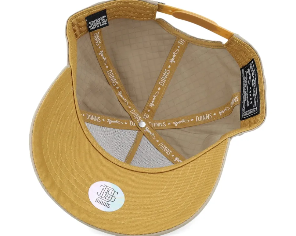 Hft Cap Sunday Coffee Ripstop Khaki A-Frame Adjustable - Djinns