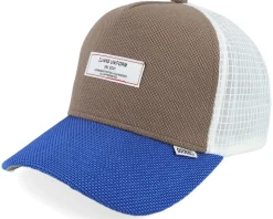 Hft Cap Tech Mix Multi Blue A-Frame Trucker - Djinns