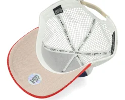 Hft Cap Tech Mix Multi Red Trucker - Djinns