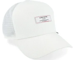 Hft Cap Tech Mix White A-Frame Trucker - Djinns