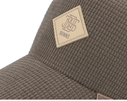 Hft Cap Waffle Corduroy Brown A-Frame Trucker - Djinns