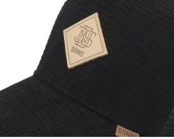 Hft Cap Waffle Corduroy Black A-Frame Trucker - Djinns
