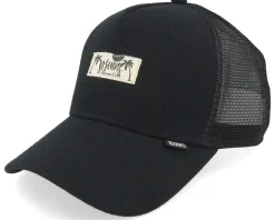 Hft Cap Waffle Dnc Black A-Frame Trucker - Djinns