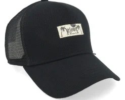Hft Cap Waffle Dnc Black A-Frame Trucker - Djinns
