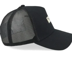 Hft Cap Waffle Dnc Black A-Frame Trucker - Djinns