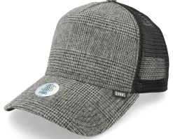 Hft Cap Woven Tile Grey/Black Trucker - Djinns