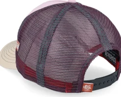 Hft Club Marocco Light Pink/Sand/Red A-Frame Trucker - Coastal